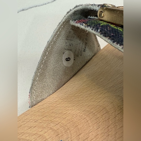 Ganni X Dr. Scholl’s Original Clog sandals Floral Beet Red US 6 - Picture 4 of 5